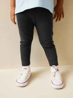 Bleu - Ensemble Manches courtes  100% coton - T-shirt et Leggings (3mths-7yrs)