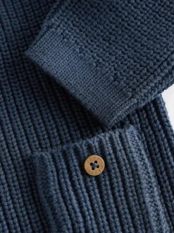 Bleu - Ensemble pull et legging en maille bébé (0 mois-2 ans)