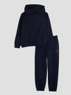 Bleu - Ensemble River Island Essentials Sweat-shirt à capuche et Survêtement