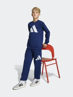Bleu - Ensemble Sweat-shirt et Joggings adidas Essentials