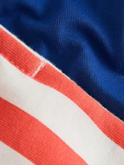 Bleu - Ensemble t-shirt à manches courtes et short à motif (3mois7ans)