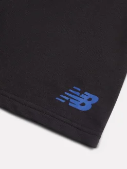 Bleu - Ensemble t-shirt et short ft à logo empilé New Balance