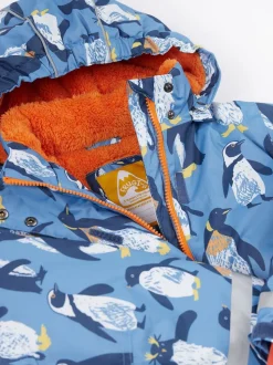 Bleu - Frugi Manteau de ski et neige