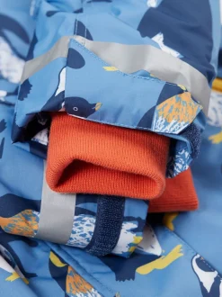 Bleu - Frugi Manteau de ski et neige