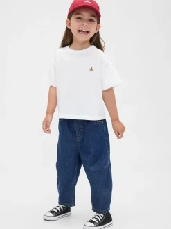 Bleu - Gap Pull On Barrel Jean (6mois -5ans)