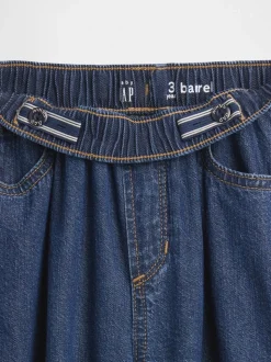 Bleu - Gap Pull On Barrel Jean (6mois -5ans)
