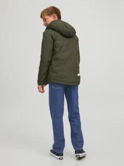 Bleu - JACK & JONES Jean Chris Junior coupe décontractée