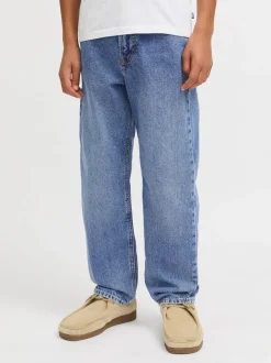 Bleu - JACK & JONES Jean Chris Junior coupe décontractée