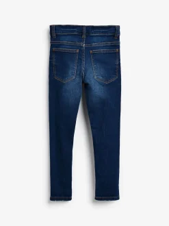 Bleu - Jeans extensibles (3-17yrs)