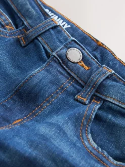 Bleu - Jeans extensibles (3-17yrs)