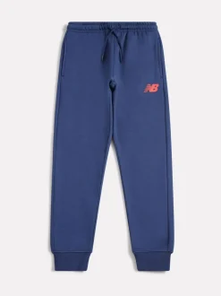 Bleu - Joggings Graphique New Balance Brush Back