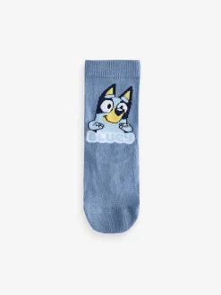 Bleu - Lot 5 paires de chaussettes Character riches en coton