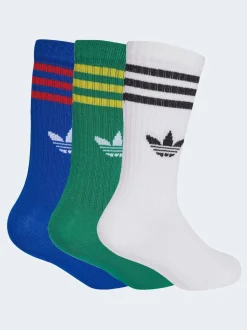 Bleu - Lot de 3 paires de chaussettes adidas Originals