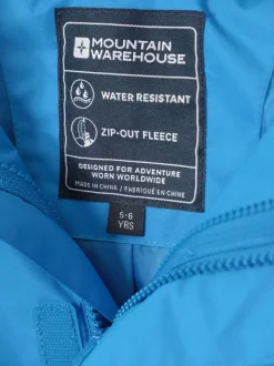 Bleu - Mountain Warehouse Fell Kids 3 In 1 Veste résistante à l'eau
