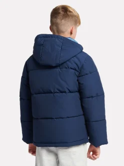 Bleu - New Balance Large doudoune Baffle