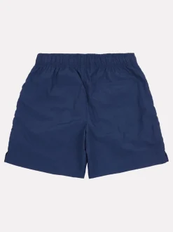 Bleu - New Balance Short en nylon à petit logo