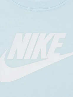 Bleu - Nike ensemble t-shirt et short Little Kids Club