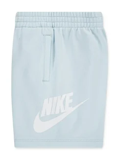 Bleu - Nike ensemble t-shirt et short Little Kids Club