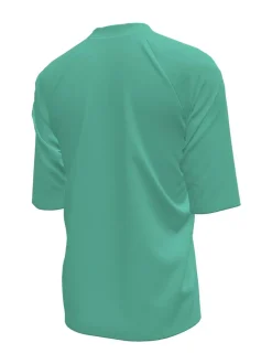 Bleu - Nike Sun Safe Hydroguard Manches courtes Rash Vest