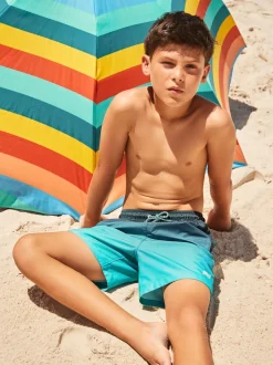 Bleu - Ombre Short de bain ({}3-16ans)