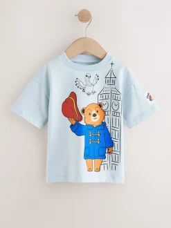 Bleu - Paddington Bear T-shirt Manches courtes (3mths-8yrs)