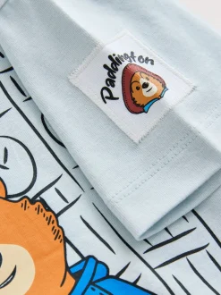 Bleu - Paddington Bear T-shirt Manches courtes (3mths-8yrs)