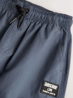 Bleu - Pantalon à poche zippée Cargos (3-16ans)