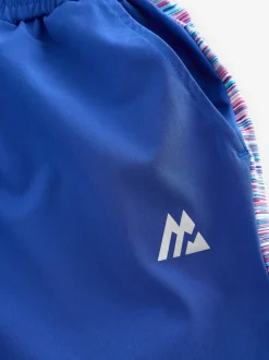 Bleu - Pantalon de jogging tissé Montirex Junior Trail Panel