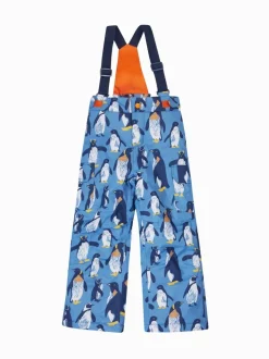 Bleu - Pantalon Frugi neige et ski