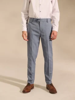 Bleu - Pantalons de costume (3-16ans)