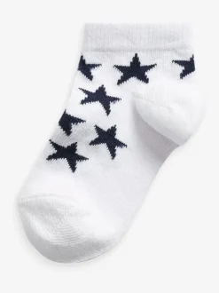 Bleu - Paquet de chaussettes de sport en coton riche 7