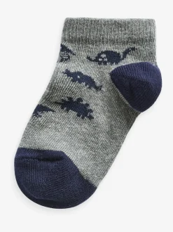 Bleu - Paquet de chaussettes de sport en coton riche 7