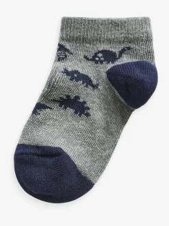 Bleu - Paquet de chaussettes de sport en coton riche 7