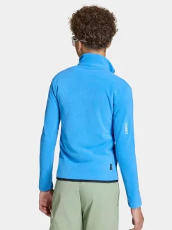 Bleu - Polaire adidas Terrex zippée