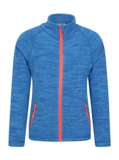 Bleu - Polaire Mountain Warehouse Snowdonia pour enfant à séchage rapide