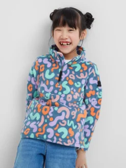 Bleu - Polaire Tog 24 Toffolo à col zippé pour enfant