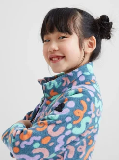 Bleu - Polaire Tog 24 Toffolo à col zippé pour enfant