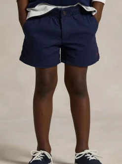 Bleu - Polo Ralph Lauren Short chino Prepster Flex Abrasion en sergé