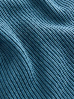 Bleu - Polos Col boutonné en maille 100% coton (3mois-7ans)