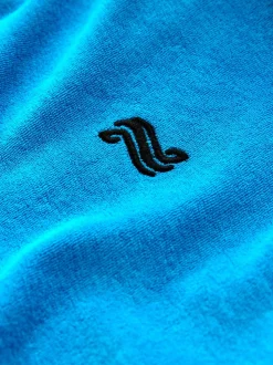 Bleu - Poncho en éponge (3-16ans)