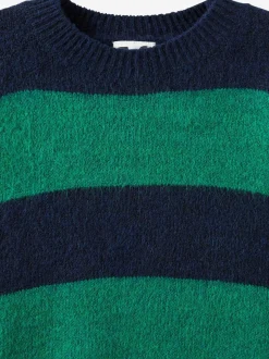 Bleu - Pull col rond en maille Cotton On Blake