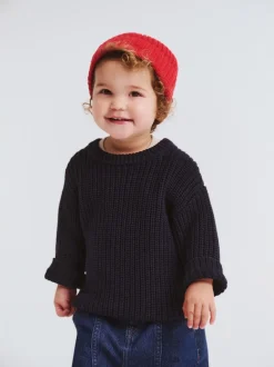 Bleu - Pulls Cotton On Connor à Col rond