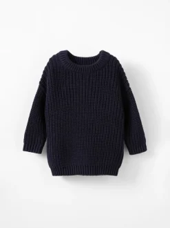 Bleu - Pulls Cotton On Connor à Col rond