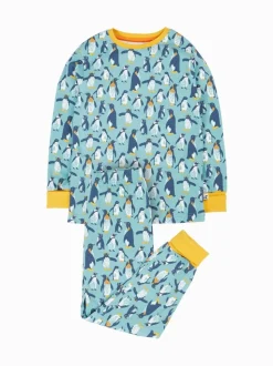 Bleu - Pyjamas Frugi Noël Sundown