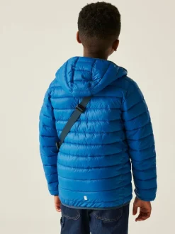 Bleu - Regatta Veste déperlante Marizion mi-épaisse à capuche Junior