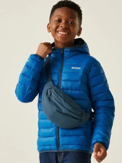 Bleu - Regatta Veste déperlante Marizion mi-épaisse à capuche Junior