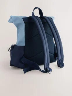 Bleu - Sac à dos rabattable
