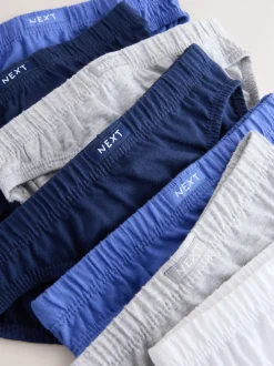 Bleu - Slip en coton 100% 7 Paquet (1.5-16ans)