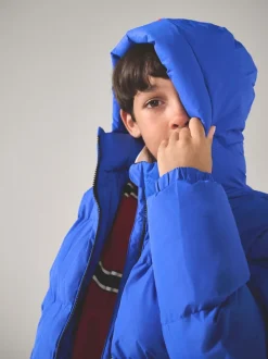 Bleu - Superdry Sports Puffer Coat