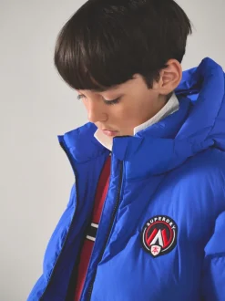Bleu - Superdry Sports Puffer Coat